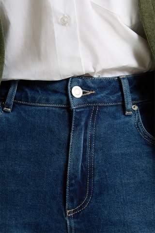 Jean taille haute Clemence - Bleu