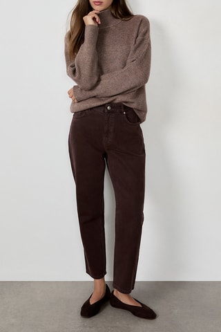 Jeans Edna Gd - Marrone