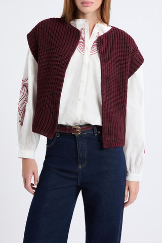 Cardigan Lolonew - Bordeaux