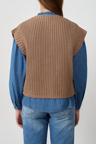 Cardigan Lolonew - Taupe