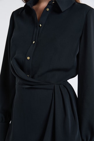 Abito a trapezio Hannia - Nero
