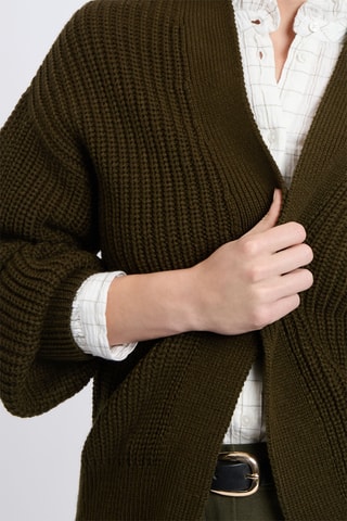 Cardigan A Adele - Kaki
