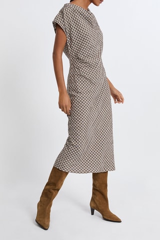 Abito midi A Tania Crx - Beige
