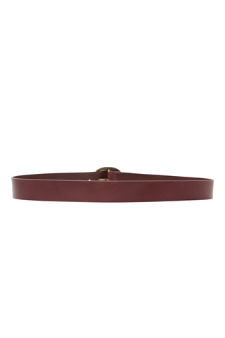 Cintura in pelle Rolande  - Rosso
