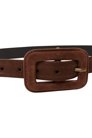 Cintura in pelle Suzanne - Marrone