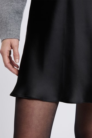 Gonna a campana a vita alta Babelo - Nero