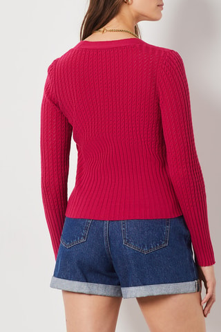 Cardigan - Rosso