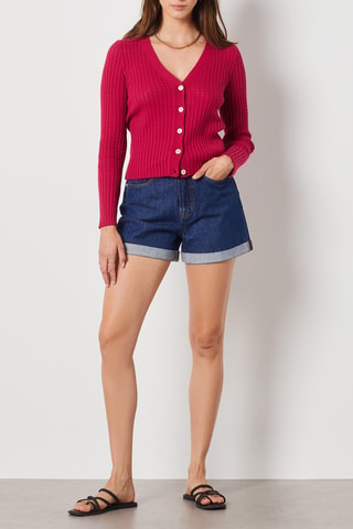 Cardigan - Rosso