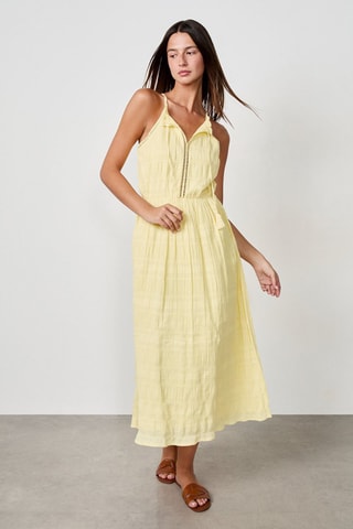 Abito lungo Coastal Cowgirl - Giallo