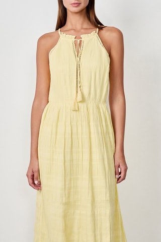 Abito lungo Coastal Cowgirl - Giallo