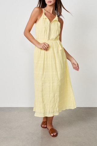 Abito lungo Coastal Cowgirl - Giallo