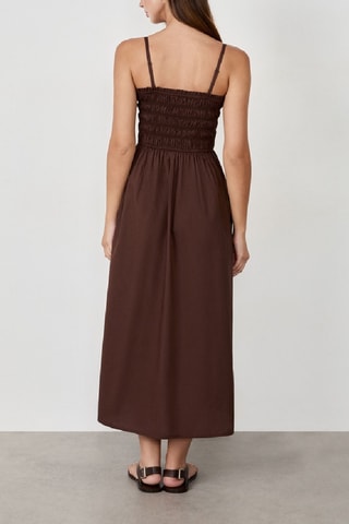 Abito midi Timeless Summer - Marrone
