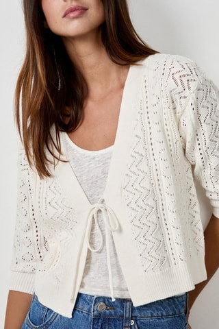 Cardigan Coastal Cowgirl - Bianco