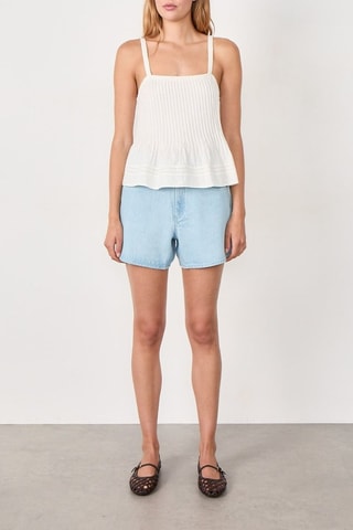 Top Coastal Cowgirl - Bianco