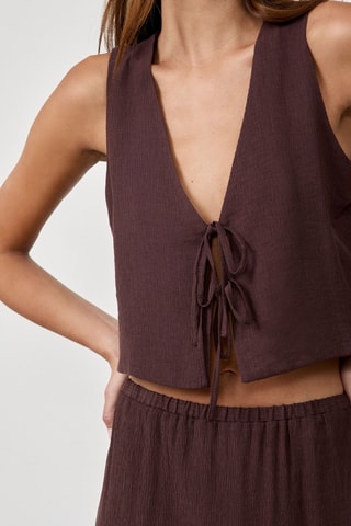 Top Timeless Summer - Marrone