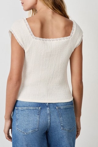 Top Coastal Cowgirl - Blanc