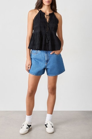 Top Coastal Cowgirl - Nero