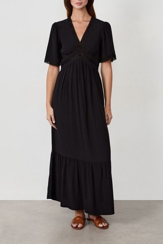 Abito lungo Coastal Cowgirl - Nero