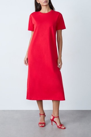 Abito t-shirt Essentiel - Rosso
