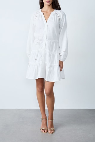 Abito a camicia - Ecrù