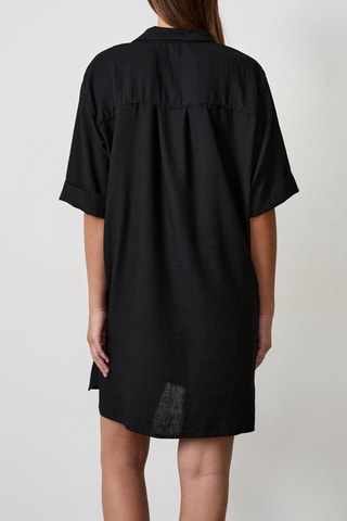 Abito a camicia Timeless Summer - Nero