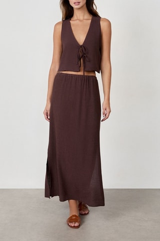 Gonna lunga Timeless Summer - Marrone