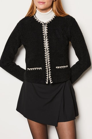 Cardigan Falka - Nero