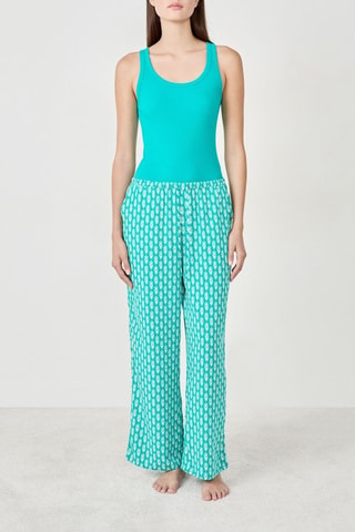 Pantaloni straight Bansi - Verde
