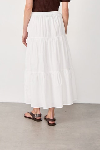 Gonna lunga Coastal Cowgirl - Bianco