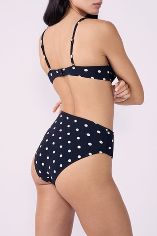 Reggiseno bikini push-up Polky - Nero