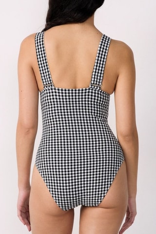 Costume intero push-up - Bianco
