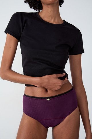 Slip mestruale Antoinette - Viola