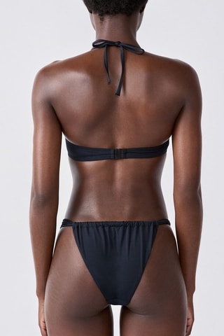 Reggiseno bikini con coppe Luarca - Nero