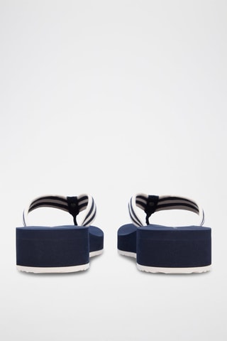 Chanclas de cuña - Azul marino
