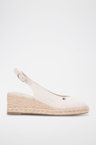 Sandalias de cuña - Beige