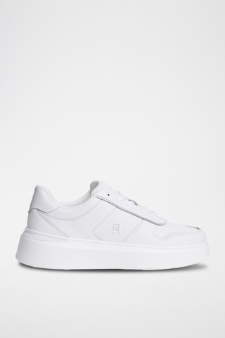 Zapatillas de piel napa - Blanco