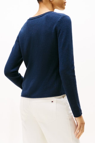 Jersey de lana - Azul marino