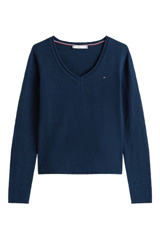Jersey de lana - Azul marino