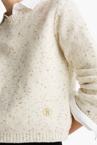 Jersey de lana merino - Beige claro
