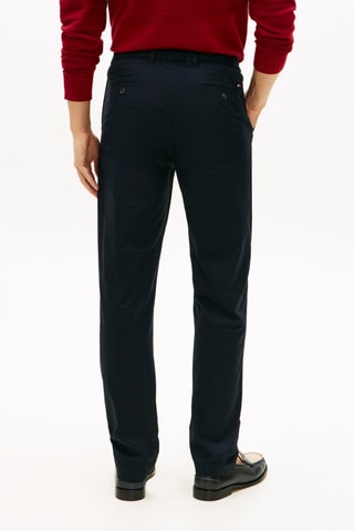 Pantalón chino straight - Azul marino