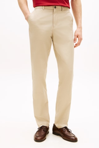 Pantalón chino straight - Beige