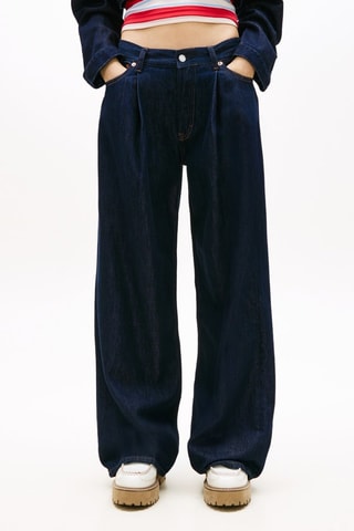 Pantalón straight - Azul marino