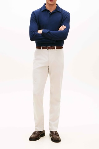 Pantalón chino Core Essentials - Gris claro
