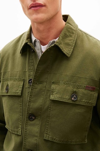 Veste en coton biologique - Kaki