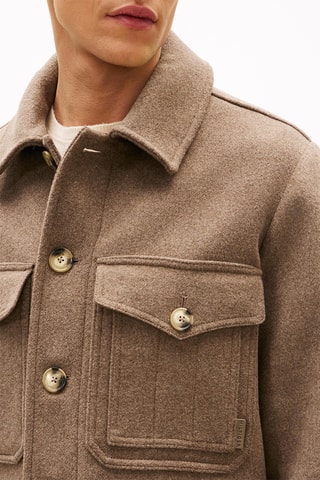 Veste en laine - Taupe