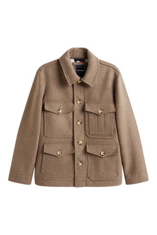 Veste en laine - Taupe