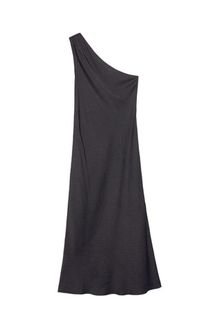 Vestido asimétrico - Antracita