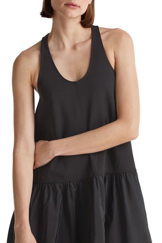 Vestido midi - Negro
