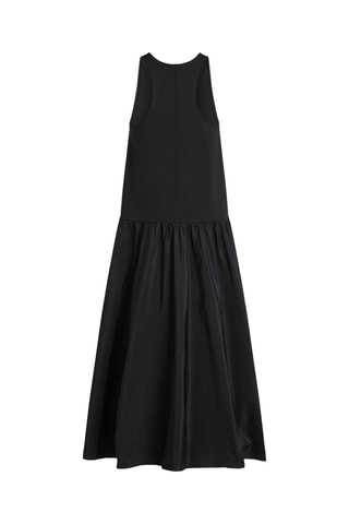 Vestido midi - Negro