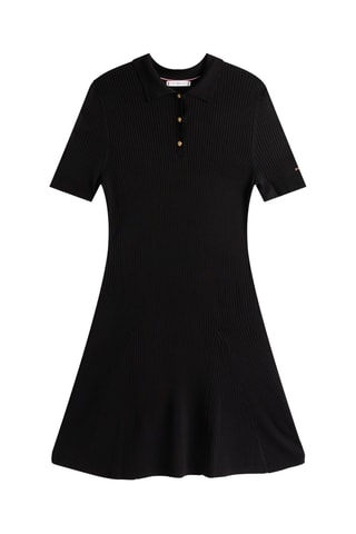 Vestido polo - Negro